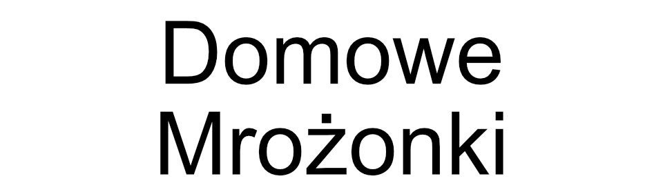 Domowe Mrożonki